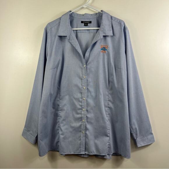 Port Authority Tennessee Lady Volunteers Embroidery Button Up Shirt Size 3X - Picture 10 of 10